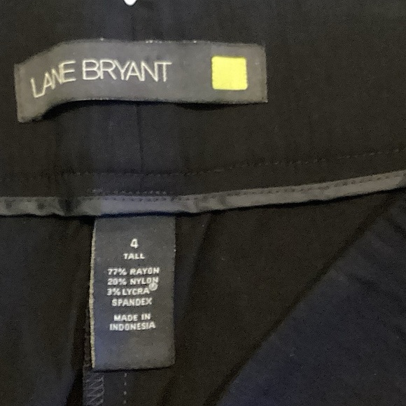 Lane Bryant Black Wide Leg Dress Pants - Picture 5 of 10